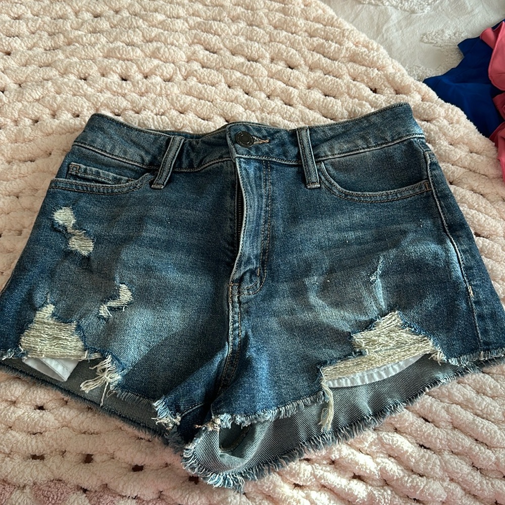 Denim shorts!